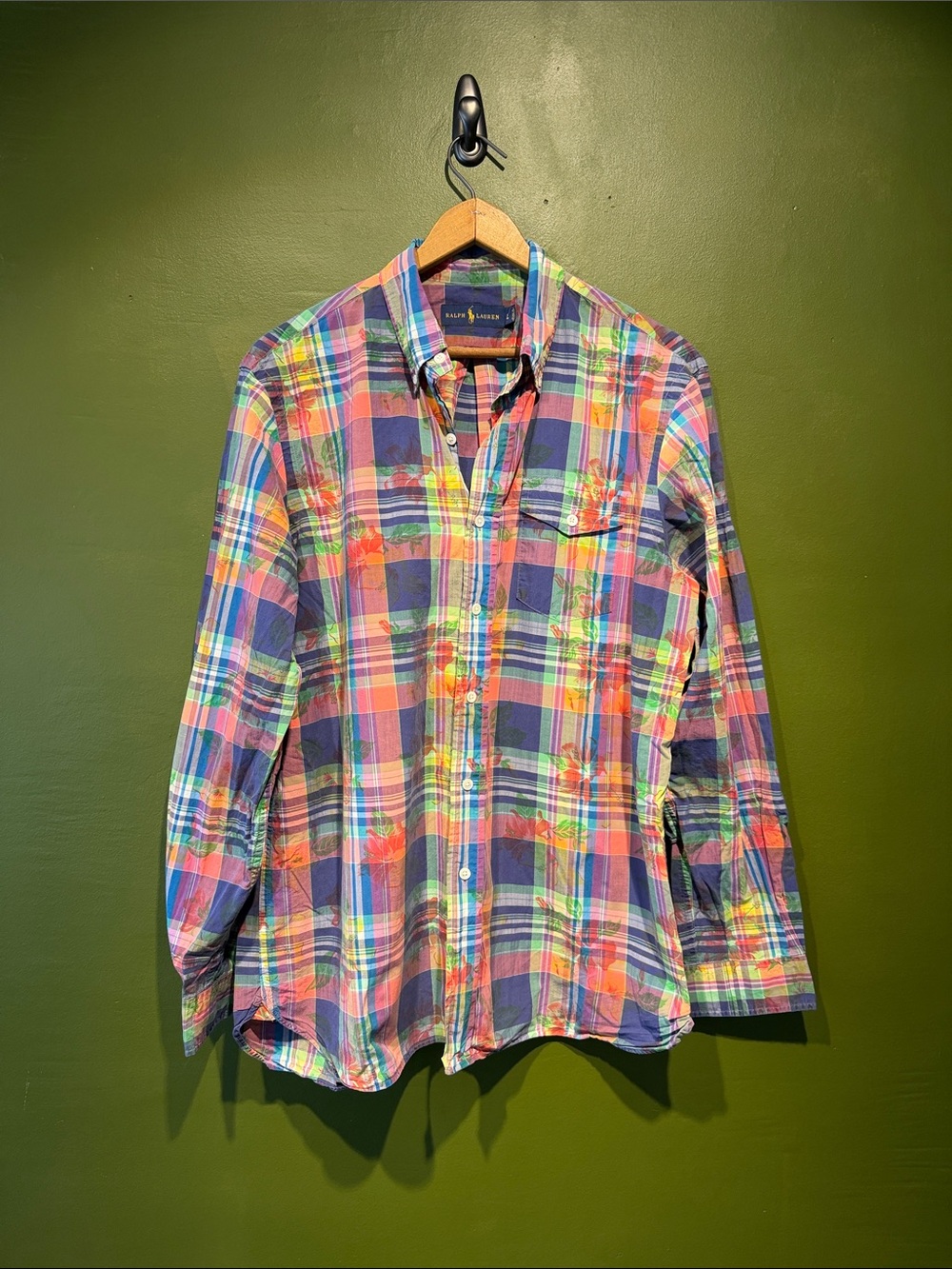 Polo by Ralph Lauren Men's Multicolor Plaid Button-Up Shirt